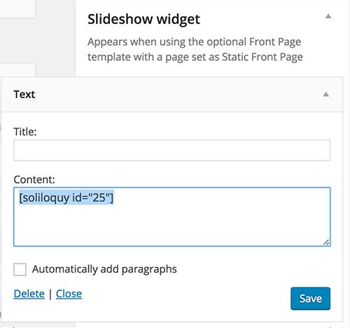 how to add slider images to wordpress