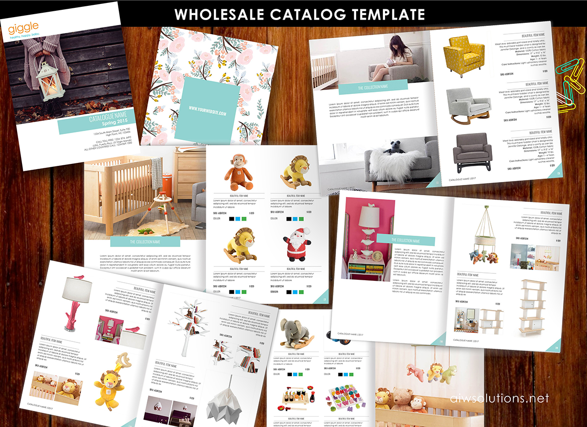 funiture catalog template